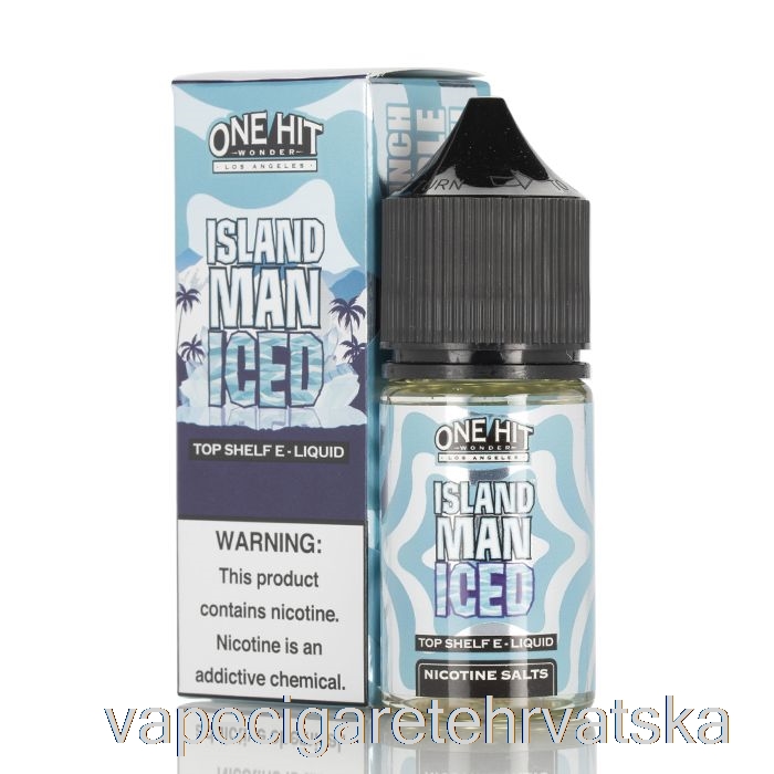 Vape Cigarete Island Man Iced - One Hit Wonder Salts - 30ml 50mg